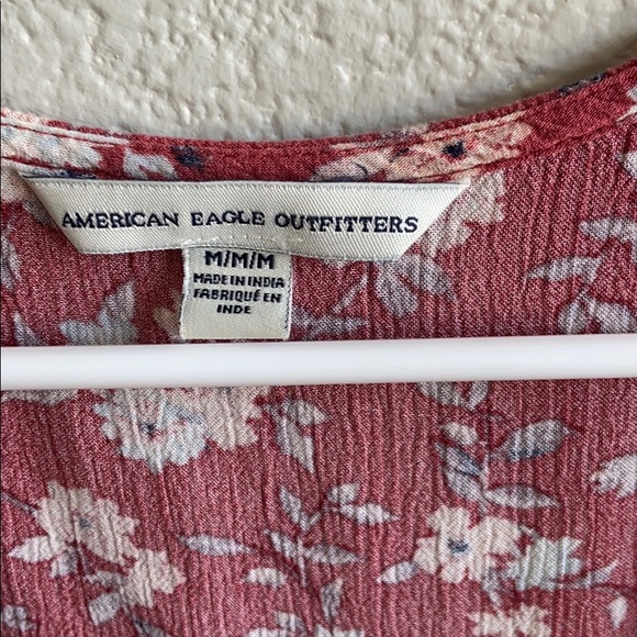 Pink Ruffle Wrap Dress - Picture 4 of 6